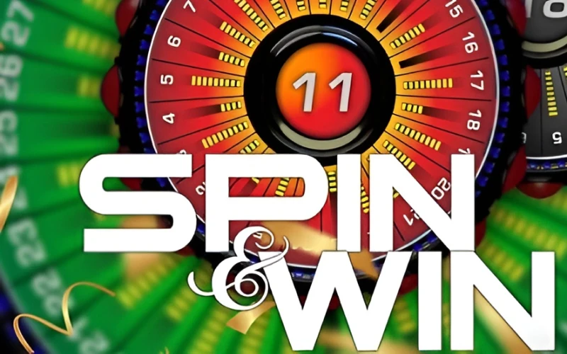 Play the popular game Spin and Win at Mostbet.