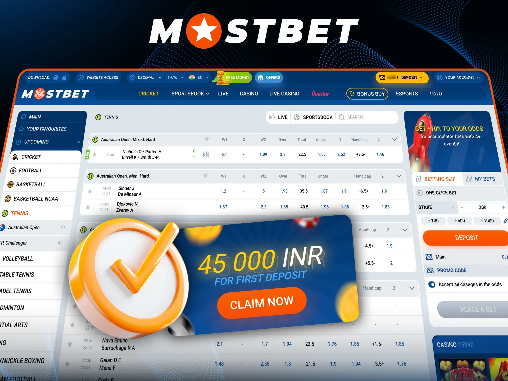 Mostbet platform is full of valuable features and usability.