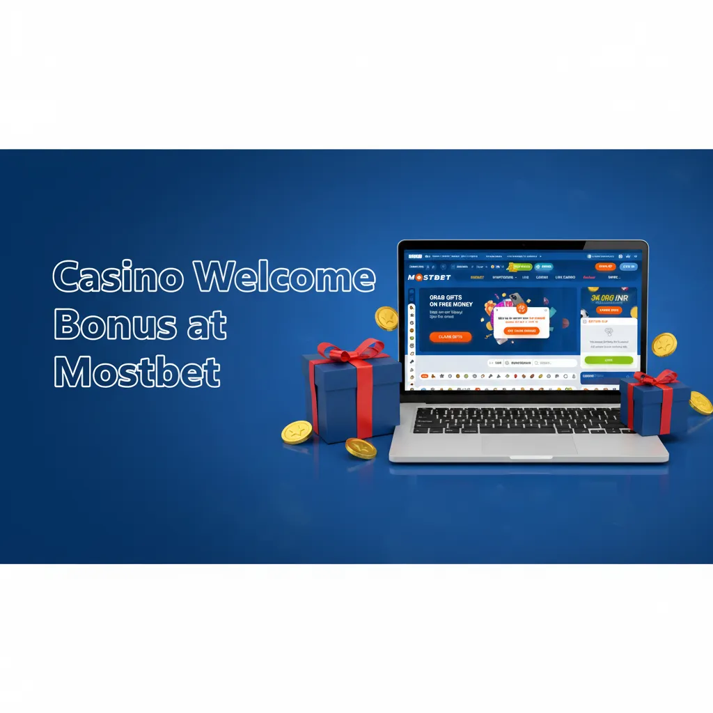 Mostbet Casino welcome bonus: ₹34,000 + 250 free spins on first deposit; 35x bonus, 30x FS, 7 days; max bet ₹500.