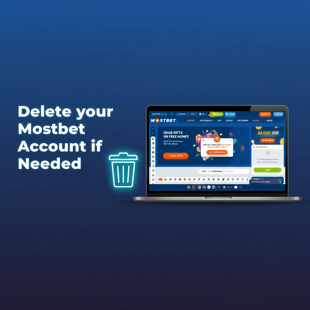 How to close your Mostbet account: request, KYC, suspend or delete, withdraw balance, confirm email.