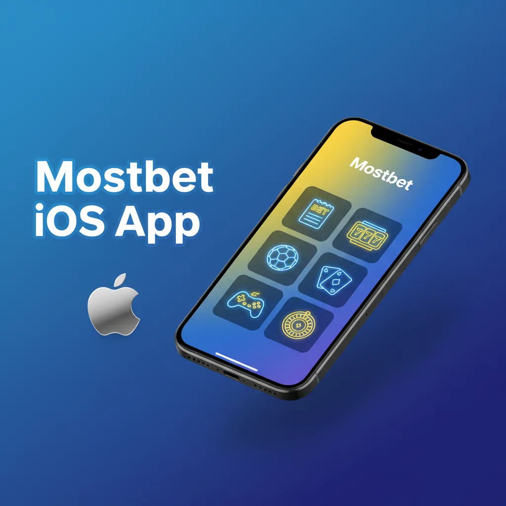 Screenshot of Mostbet iOS app on iPhone and iPad; iOS 12+, ~150MB; deposit, bet, and play casino games.
