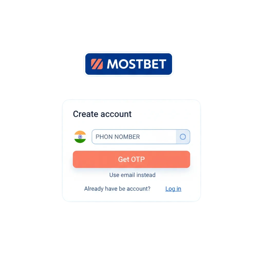 Mostbet India registration, login and KYC verification steps, with 34,000 INR + 250 free spins welcome bonus